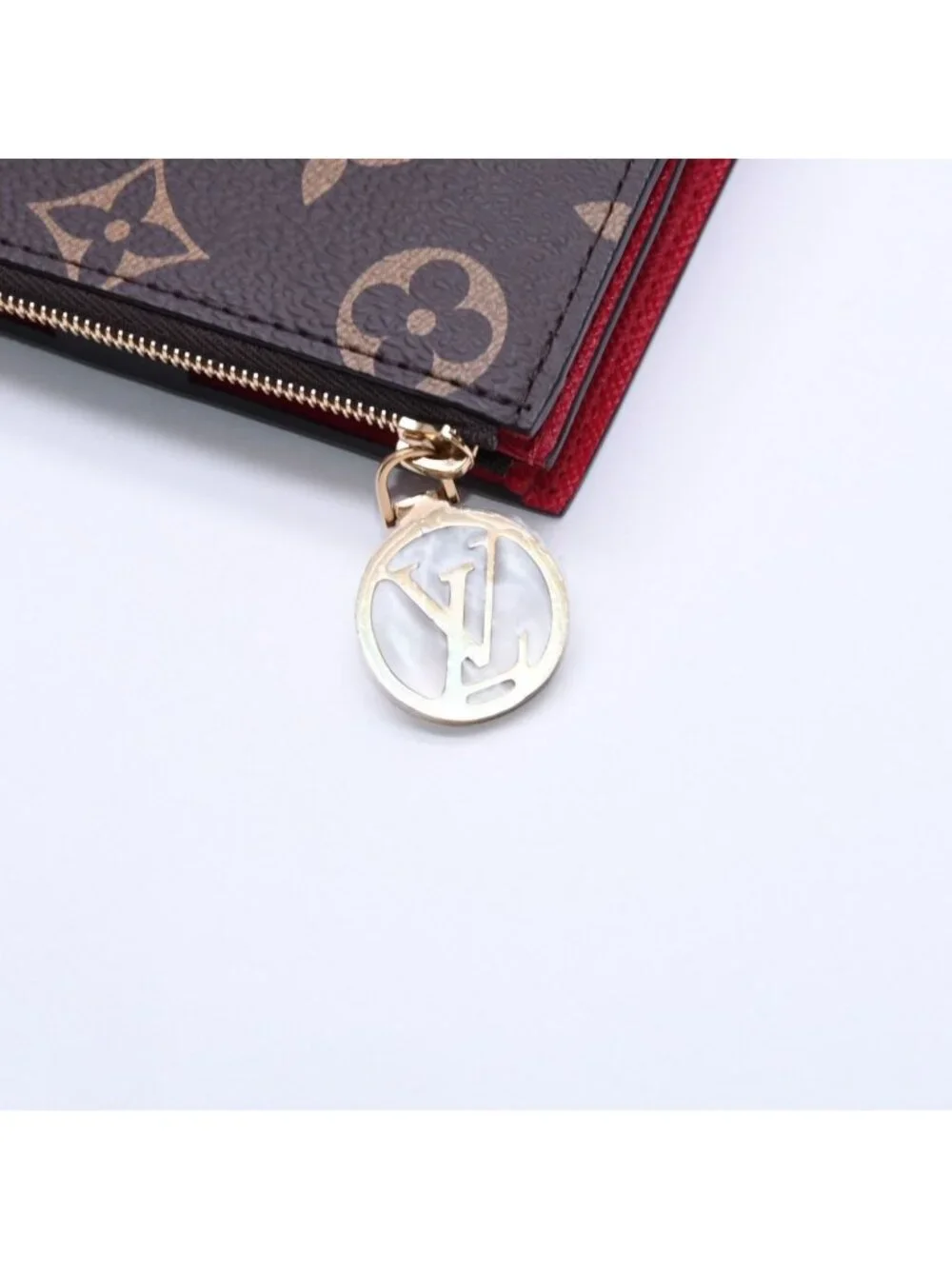Louis Vuitton Takashi Murakami Portefeuille Lisa Compact Wallet Bifold Brown